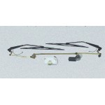 Reverse superimposed windshield wiper assembly 150W